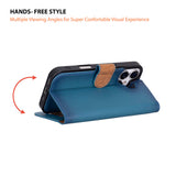 iPhone 17 Afneembare Leren Wallet Case - RFID, MagSafe & Kaarthouder