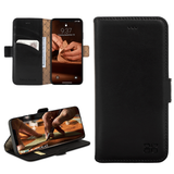 Bouletta iPhone 15 Pro Max BookCase - Rustic Black