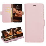 Bouletta iPhone 15 BookCase - Nude Pink