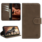 Pulledro iPhone 14 BookCase - Antic Coffee