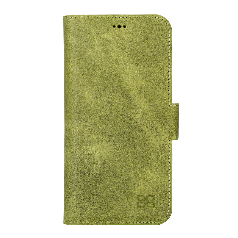 Bouletta iPhone 15 Pro BookCase - Andalusian Green