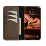 Pulledro iPhone 13 BookCase - Antic Coffee