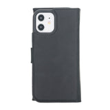 iPhone 12 Mini Uitneembare leren BookCase hoesje