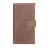 iPhone 12 (Pro) Uitneembare leren BookCase hoesje