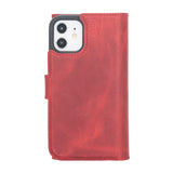 iPhone 12 Mini Uitneembare leren BookCase hoesje