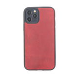 iPhone 12 (Pro) Uitneembare leren BookCase hoesje