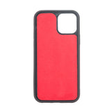 iPhone 12 (Pro) Uitneembare leren BookCase hoesje