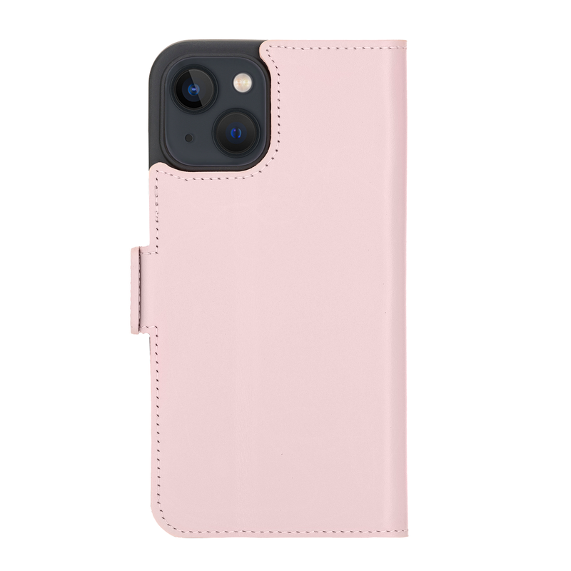 Bouletta iPhone 15 BookCase - Nude Pink