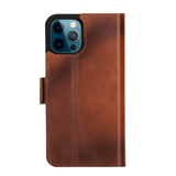 Bouletta iPhone 16 Pro BookCase - Burned Cognac