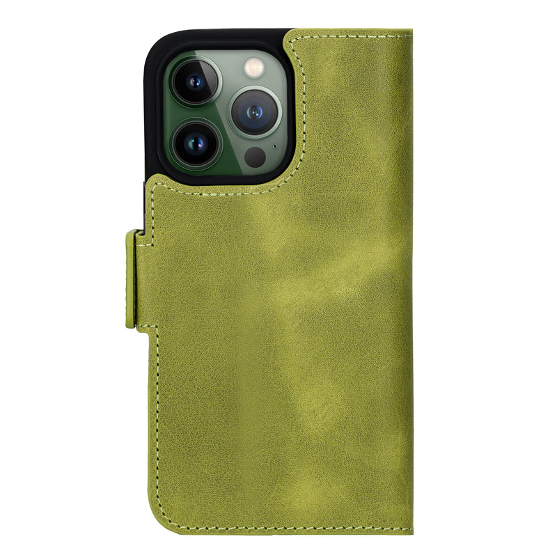 Bouletta iPhone 15 Pro BookCase - Andalusian Green