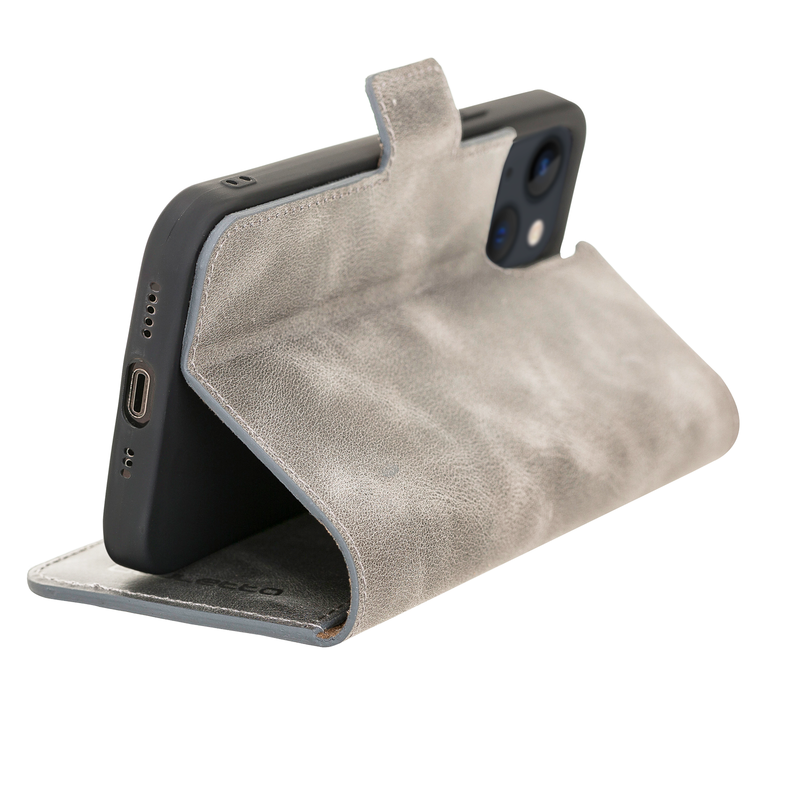 Bouletta iPhone 15 BookCase - Future Grey