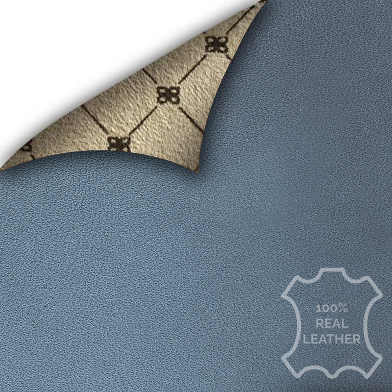 iPhone 17 leren Solid Bookcase - Midnight Blue