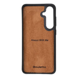 Samsung Galaxy S25 Plus Leren Hoesje met Kaarthouder Ultra Slim & Luxe Flex Cover