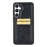 Samsung Galaxy S25 Leren Hoesje met Kaarthouder Flex Cover Ultra Slim & Luxe