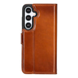 Samsung Galaxy S25 Plus Leren BookCase Uitneembaar RFID & Kaarthouder