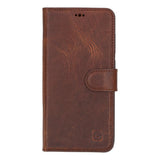Samsung Galaxy S25 Leren BookCase Afneembaar RFID & Kaarthouder