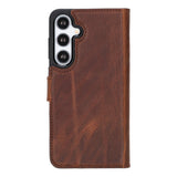 Samsung Galaxy S25 Plus Uitneembare BookCase Leren Hoesje