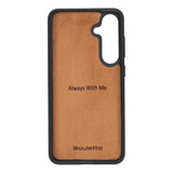 Samsung Galaxy S25 Leren BookCase Afneembaar RFID & Kaarthouder
