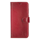 Samsung Galaxy S25 Leren BookCase Afneembaar RFID & Kaarthouder