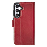 Samsung Galaxy S25 Plus Leren BookCase Uitneembaar RFID & Kaarthouder