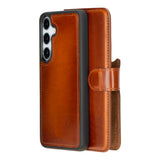 Samsung Galaxy S25 Plus Uitneembare BookCase Leren Hoesje