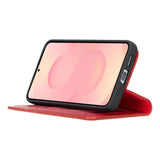 Samsung Galaxy S25 Plus Leren BookCase Uitneembaar RFID & Kaarthouder