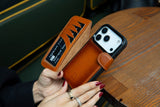 iPhone 17 Pro Max Uitneembare Leren Wallet Case - RFID, MagSafe & Kaarthouder