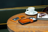 iPhone 17 Pro Max Uitneembare Leren Wallet Case - RFID, MagSafe & Kaarthouder