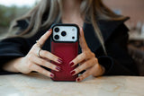 iPhone 17 Pro Max Uitneembare Leren Wallet Case - RFID, MagSafe & Kaarthouder