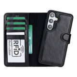 Samsung Galaxy S25 Uitneembare BookCase leren hoesje