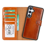 Samsung Galaxy S25 Plus Uitneembare BookCase Leren Hoesje