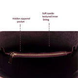 Azura Women's Genuine Leather Tote Bag – Handmade Cowhide Shoulder Bag