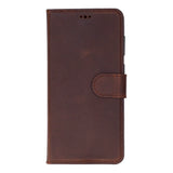 Samsung Galaxy S26 Plus Hoesje Leer Uitneembare Portemonnee met Pasjeshouder & Draadloos Opladen