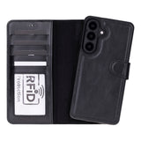 2-in-1 Luxe Lederen Hoesje Samsung Galaxy S26 Plus