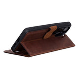 2-in-1 Luxe Lederen Hoesje Samsung Galaxy S26 Plus
