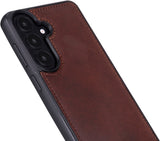 2-in-1 Luxe Lederen Hoesje Samsung Galaxy S26 Plus