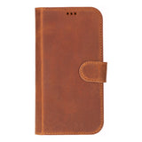 iPhone 17 Afneembare Leren Wallet Case - RFID, MagSafe & Kaarthouder
