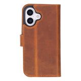 iPhone 17 Afneembare Leren Wallet Case - RFID, MagSafe & Kaarthouder