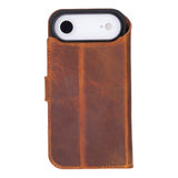 iPhone 17 Air Leren Uitneembare Wallet Case - RFID, MagSafe & Kaarthouder