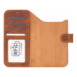 iPhone 17 Air Leren Uitneembare Wallet Case - RFID, MagSafe & Kaarthouder