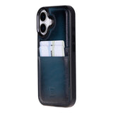 iPhone 17 leren Flex Cover Hoesje met Kaarthouder - Ultra Slim & Luxe