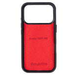 iPhone 17 Pro leren Flex Cover Hoesje met Kaarthouder - Ultra Slim & Luxe