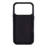 iPhone 17 Pro leren Flex Cover Hoesje met Kaarthouder - Ultra Slim & Luxe