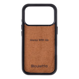 iPhone 17 Pro leren Flex Cover Hoesje met Kaarthouder - Ultra Slim & Luxe