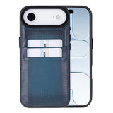 iPhone 17 Air leren Flex Cover Hoesje met Kaarthouder - Ultra Slim & Luxe