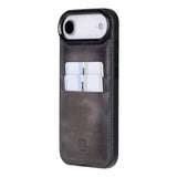 iPhone 17 Air leren Flex Cover Hoesje met Kaarthouder - Ultra Slim & Luxe