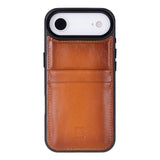 iPhone 17 Air leren Flex Cover Hoesje met Kaarthouder - Ultra Slim & Luxe