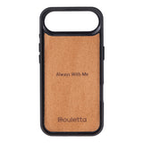 iPhone 17 Air leren Flex Cover Hoesje met Kaarthouder - Ultra Slim & Luxe