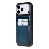 iPhone 17 Pro Max leren Flex Cover Hoesje met Kaarthouder - Ultra Slim & Luxe