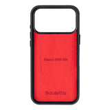 iPhone 17 Pro Max leren Flex Cover Hoesje met Kaarthouder - Ultra Slim & Luxe